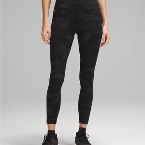 Lululemon Wunder Train High-Rise Tight Sz 10 Camo